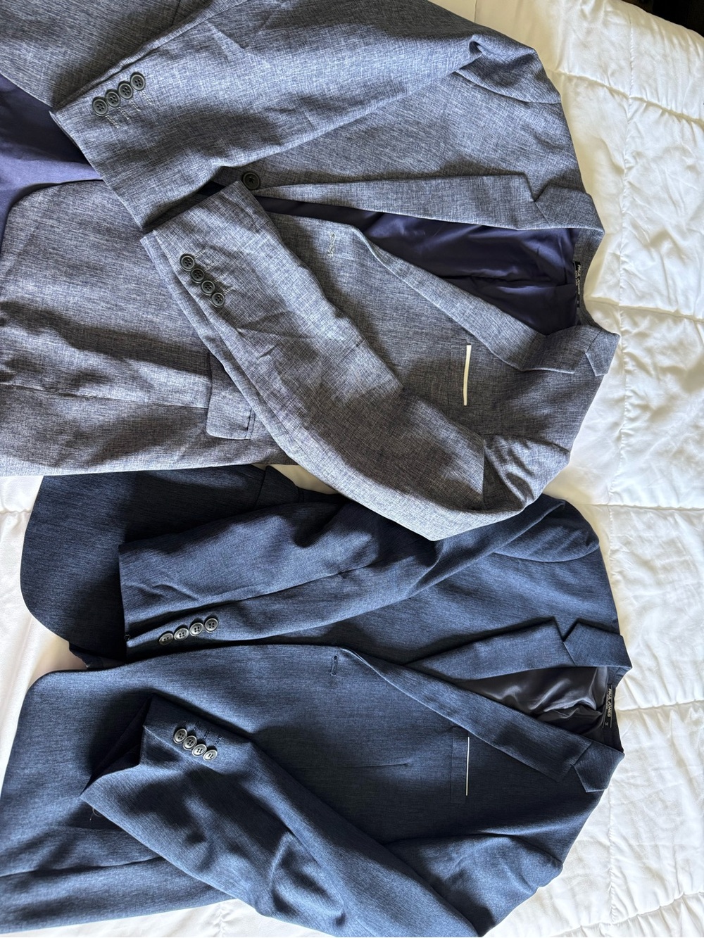 Men's Classic Blazer Jacket - Blue/Gray